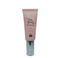 skin care product bb cream container girl pump tube packaging